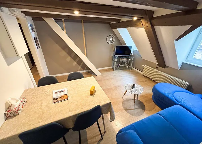 L\'Harmonie Des Combles - Proche Gare - Petite France - Commerces A Proximite