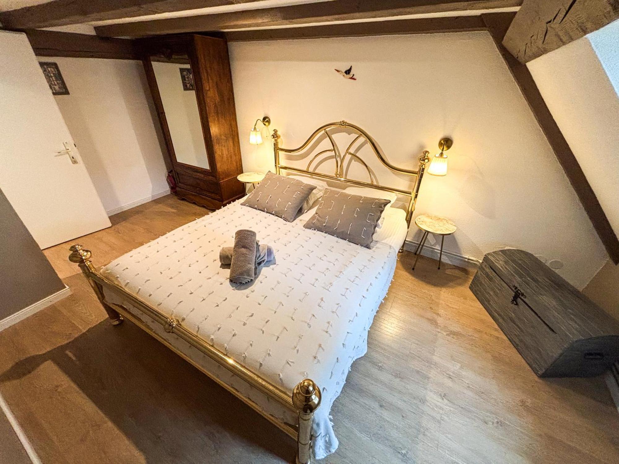 L'harmonie Des Combles - Proche Gare - Petite France - Commerces A Proximite Apartment