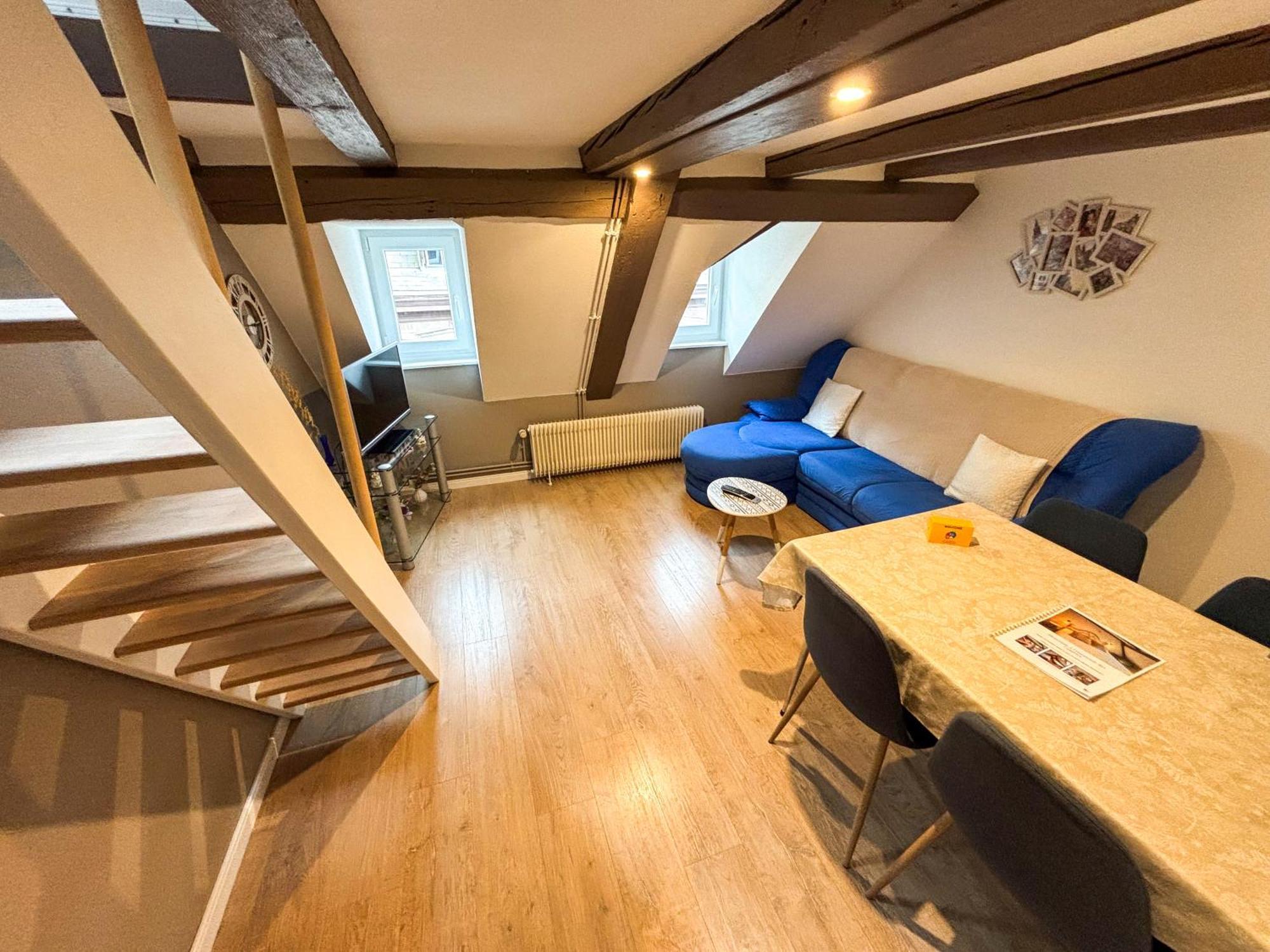 L'harmonie Des Combles - Proche Gare - Petite France - Commerces A Proximite Apartment *